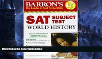 Pre Order Barron s SAT Subject Test World History Marilynn Hitchens  Ph.D. On CD