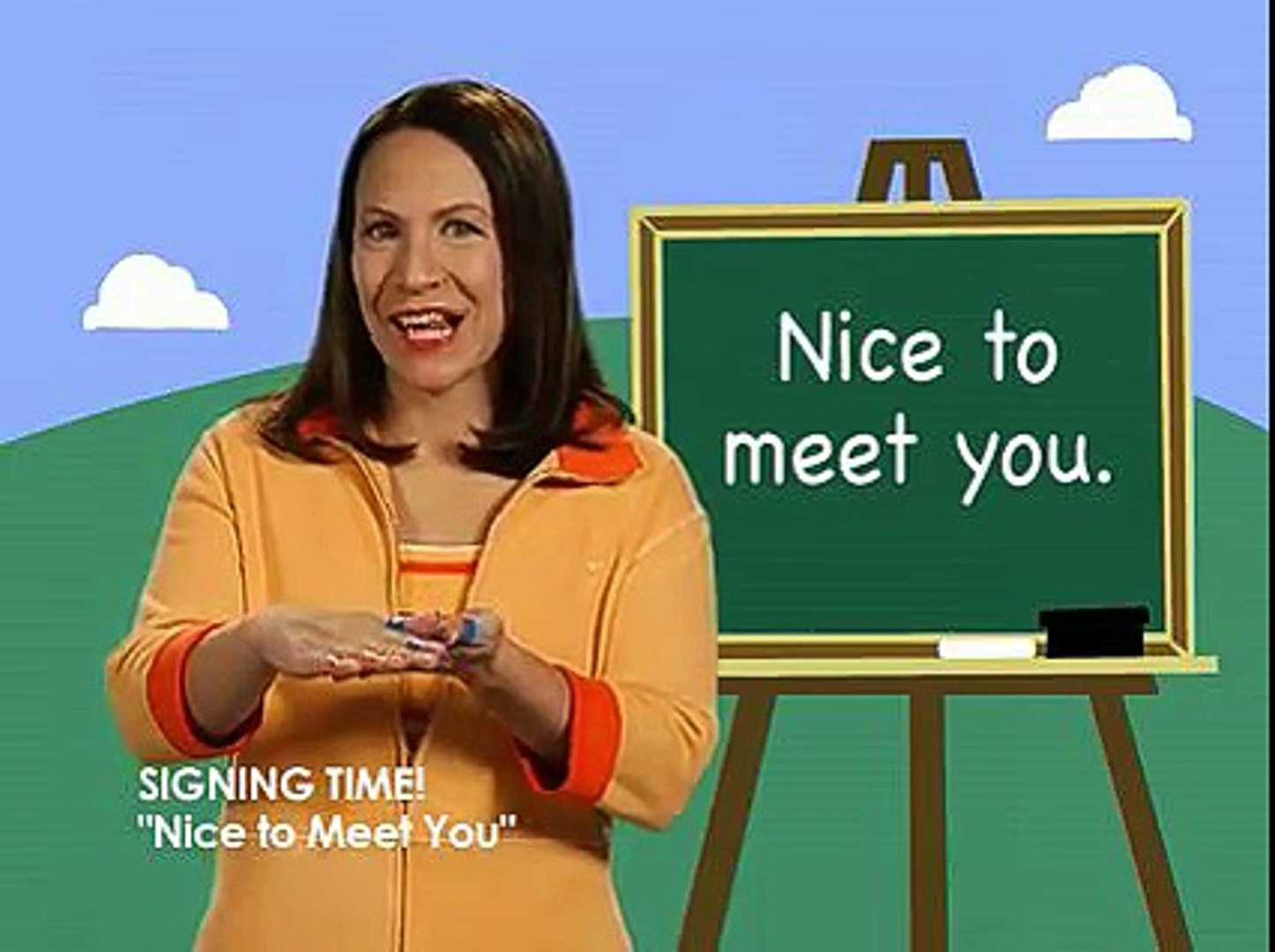 Signing Time! Nice to Meet You - Vidéo Dailymotion