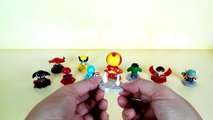 Superhero marvel toys, Spiderman vs Venom, Hulk, Thor, Iron man, wolverine, Captain America