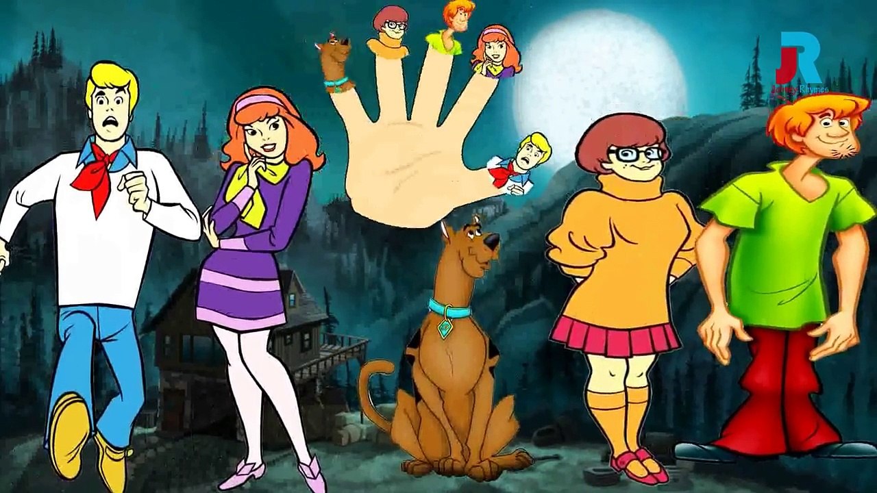 Scoobydoo Cartoon Animation Finger Family Nursery Rhymes For Children