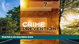 READ PDF [DOWNLOAD] Crime Prevention: Approaches, Practices and Evaluations Steven P. Lab TRIAL