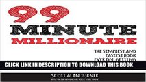 [PDF] 99 Minute Millionaire: The Simplest and Easiest Book Ever On Getting Started Investing And