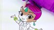 Shimmer in a Tutu Coloring Page! Fun Nickelodeon Shimmer and Shine Coloring Activity