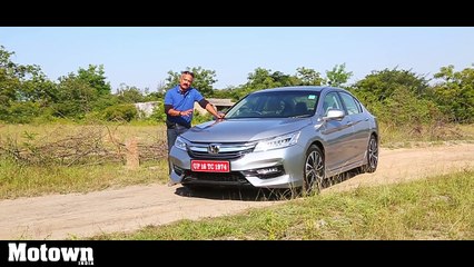2016 Honda Accord Hybrid Road Test Review _ Motown India-vvthSzYNjno