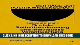 Books Soziale Selbstbestimmung und individuelle Verantwortung: Hugo Sinzheimer (1875-1945). Eine