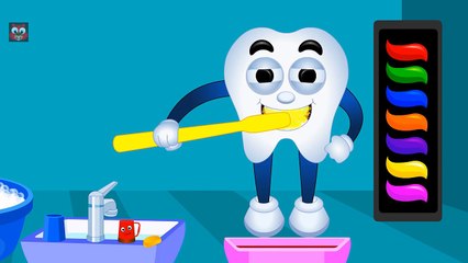 下载视频: Learn Colors with Color Tooth Brush | Colours for Toddlers to Learn | Kids Baby Learning Videos