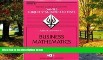 Online Jack Rudman DSST Business Mathematics (Passbooks) (DANTES SUBJECT STANDARDIZED TESTS
