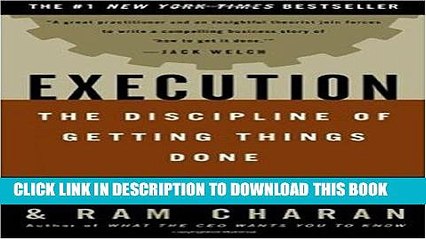[PDF] Execution: The Discipline of Getting Things Done Full Colection