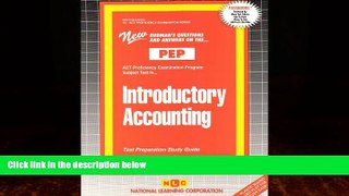 Buy Jack Rudman INTRODUCTORY ACCOUNTING (Excelsior/Regents College Examination Series) (Passbooks)