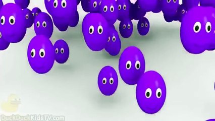 3D Color Ball Show for Kids Learn to Count Numbers 1 to 10 with Eggs Surprise