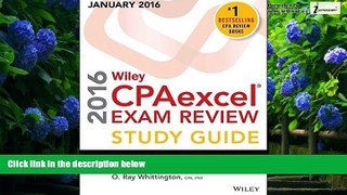 Online O. Ray Whittington Wiley CPAexcel Exam Review 2016 Study Guide January: Auditing and