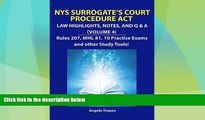 Best Price NYS Surrogate s Court Procedure Act -  Law Highlights, Notes, and Q A (Volume 4) Angelo