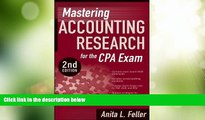 Price Mastering Accounting Research for the CPA Exam Anita L. Feller On Audio