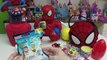 BIG SPIDERMAN SURPRISE EGGS TOY OPENING Giant Spider Man Surprise Egg Toys Spidey Bubbles ToysReview