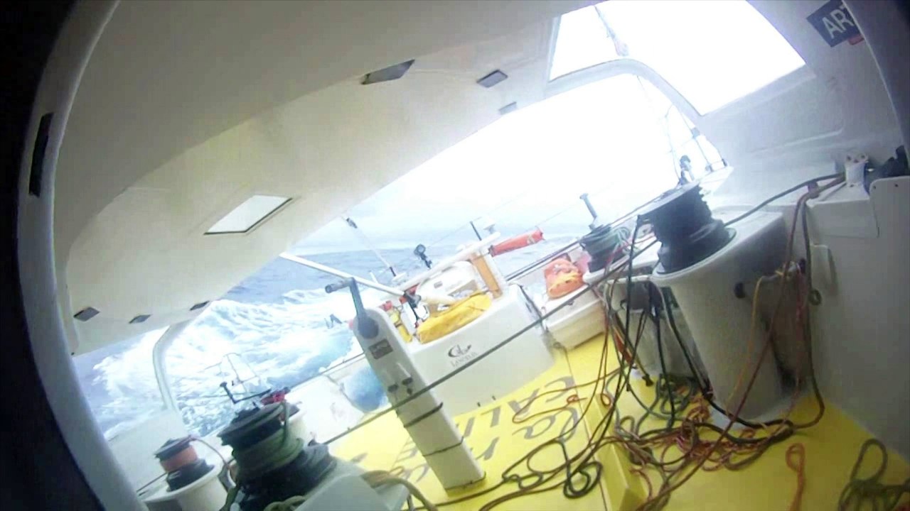 J23 : La vie (penchée) à bord de La Mie Caline / Vendée Globe
