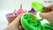 Play-Doh Ice Cream Surprise Eggs Toys Squinkies Disney Cars 2 Paw Patrols Sponge Bob Kids Videos