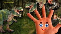 Dinosaurs Finger Family - Dinosaurs Cartoons for Children - Daddy Finger Dinosaurs for Kids