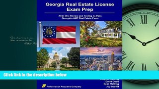 READ THE NEW BOOK Georgia Real Estate License Exam Prep: All-in-One Review and Testing to Pass