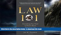 Pre Order Law 101: Everything You Need to Know About American Law, Fourth Edition Jay Feinman