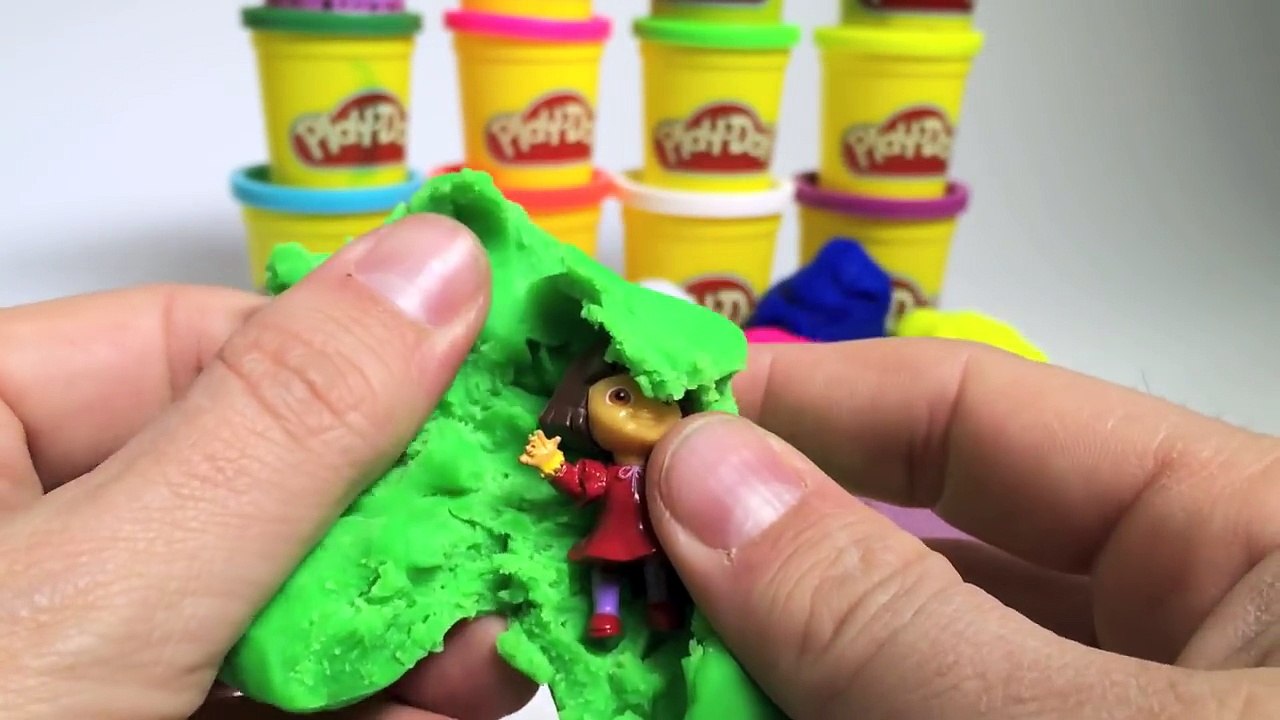 Play Doh Surprise Eggs kinder playdo eggs Huevos Sorpresa