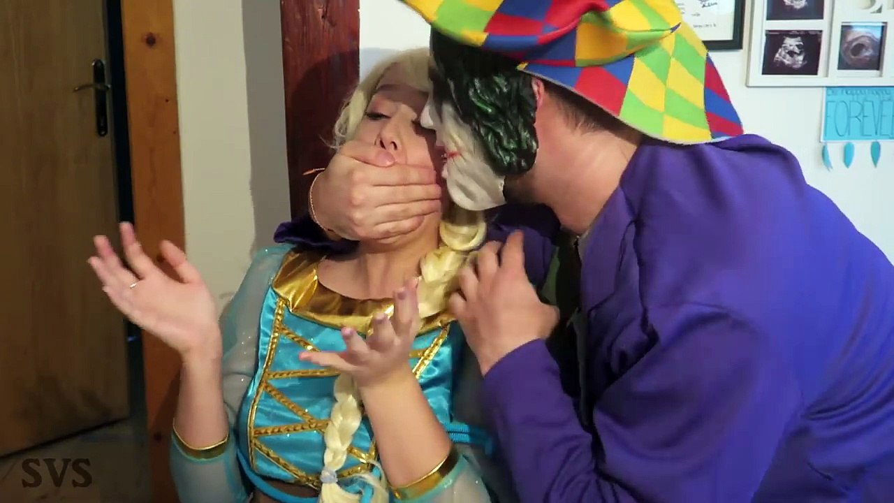 Đồ Chơi Trẻ Em Spiderman vs tên hề Joker vs Nữ Hoàng Băng Giá Frozen Elsa bị bắt cóc