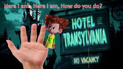 HOTEL TRANSYLVANIA 2 Finger Family Nursery Rhymes Finger Family Songs Daddy Finger