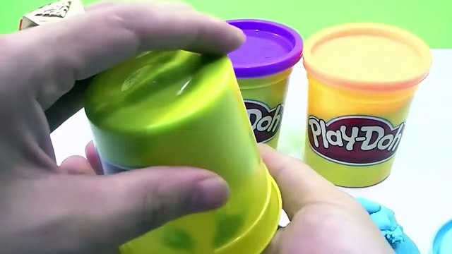 Play Doh Surprise Eggs LeGo, Peppa Pig, Cars, Anna Dolls, Minions Banana