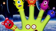 Finger Family - Monsters Vs Aliens Finger Family | Nursery Rhymes | Finger Family