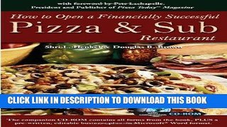 [READ] Kindle How to Open a Financially Successful Pizza   Sub Restaurant Audiobook Download