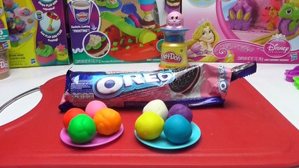 Play-Doh Oreo - Rainbow Cookie - How to Make Rainbow Dessert