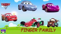 Spiderman And Disney Cars Finger Family Songs For Children Nursery Rhymes