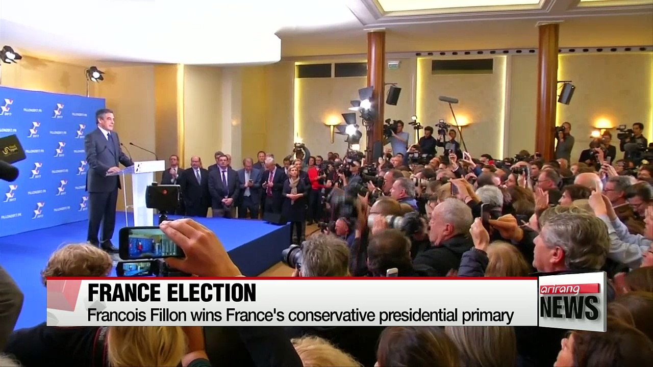 Francois Fillon wins France's conservative presidential primary
