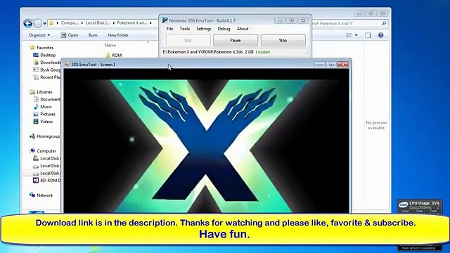 Nintendo 3DS Emulator for PC with Pokemon X and Pokemon Y I Free Download I Tutorial -