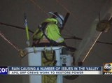 Outages, rain hit hard for Valley residents