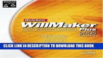 [READ] Mobi Quicken Willmaker Estate Planning Essentials Plus with CDROM (Quicken Willmaker Plus)
