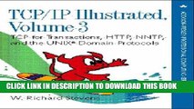 MOBI TCP/IP Illustrated: v. 3: TCP for Transactions, HTTP, NNTP and the Unix Domain Protocols