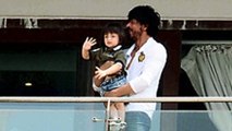 Shah Rukh Khan's Son AbRam Waving At Fans