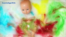 Colors Baby Bath Learn Colours Collection - Foam Bath Born Baby Doll Learning Color