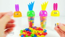Learn Colors 4 Balloons Ice Cream Surprise Toys Freaks Finding Peppa Pig, Spongebob Angry Birds