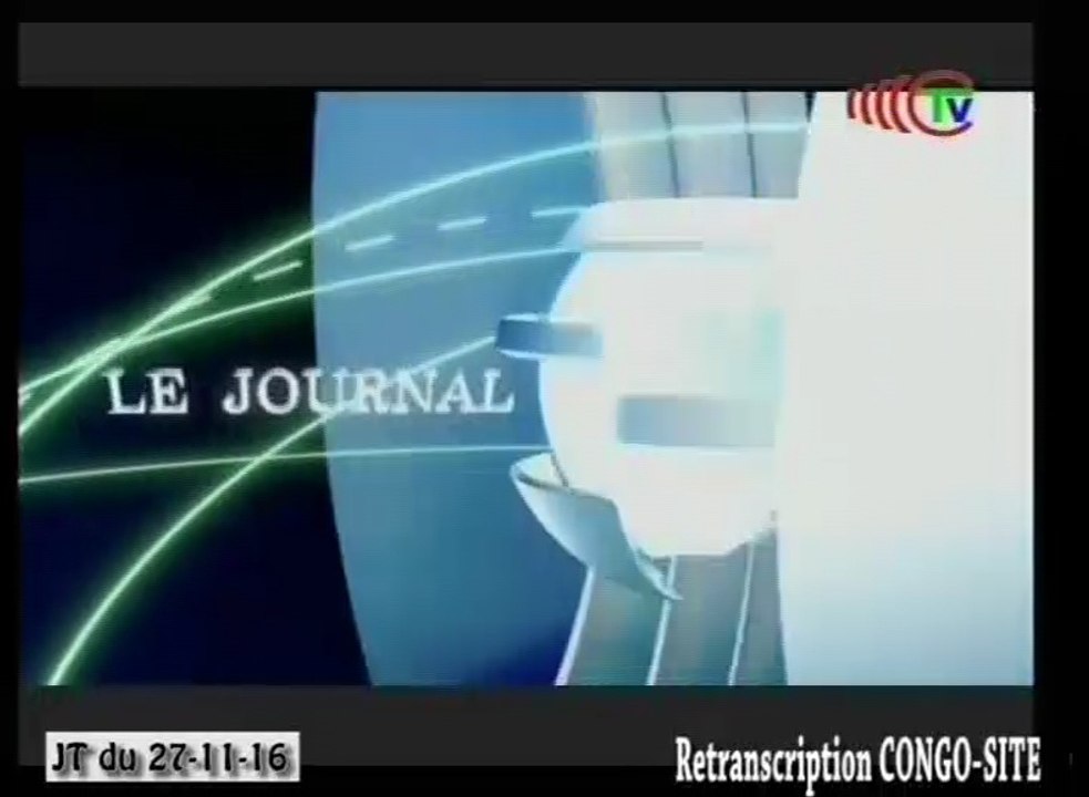 Journal de 20h TVCongo du dimanche 27 Novembre 2016 -By Congo-Site