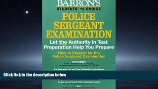 READ THE NEW BOOK  How to Prepare for the Police Sergeant Examination (Barron s How to Prepare for