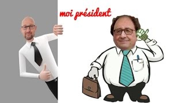 moi president de la république ★ parodie google ★ François Hollande Elysée Paris champ Elysée france débat sarkozy