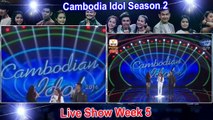 ឈិន ម៉ានិច្ច _ Cambodian idol Season 2 _ Live Show Week 5, Hang Meas HDTV on 27 Nov 2016