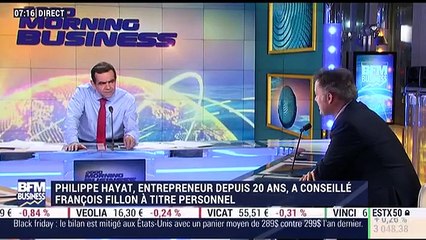 Entrepreneuriat : Les conseils de Philippe Hayat à François Fillon - 28/11