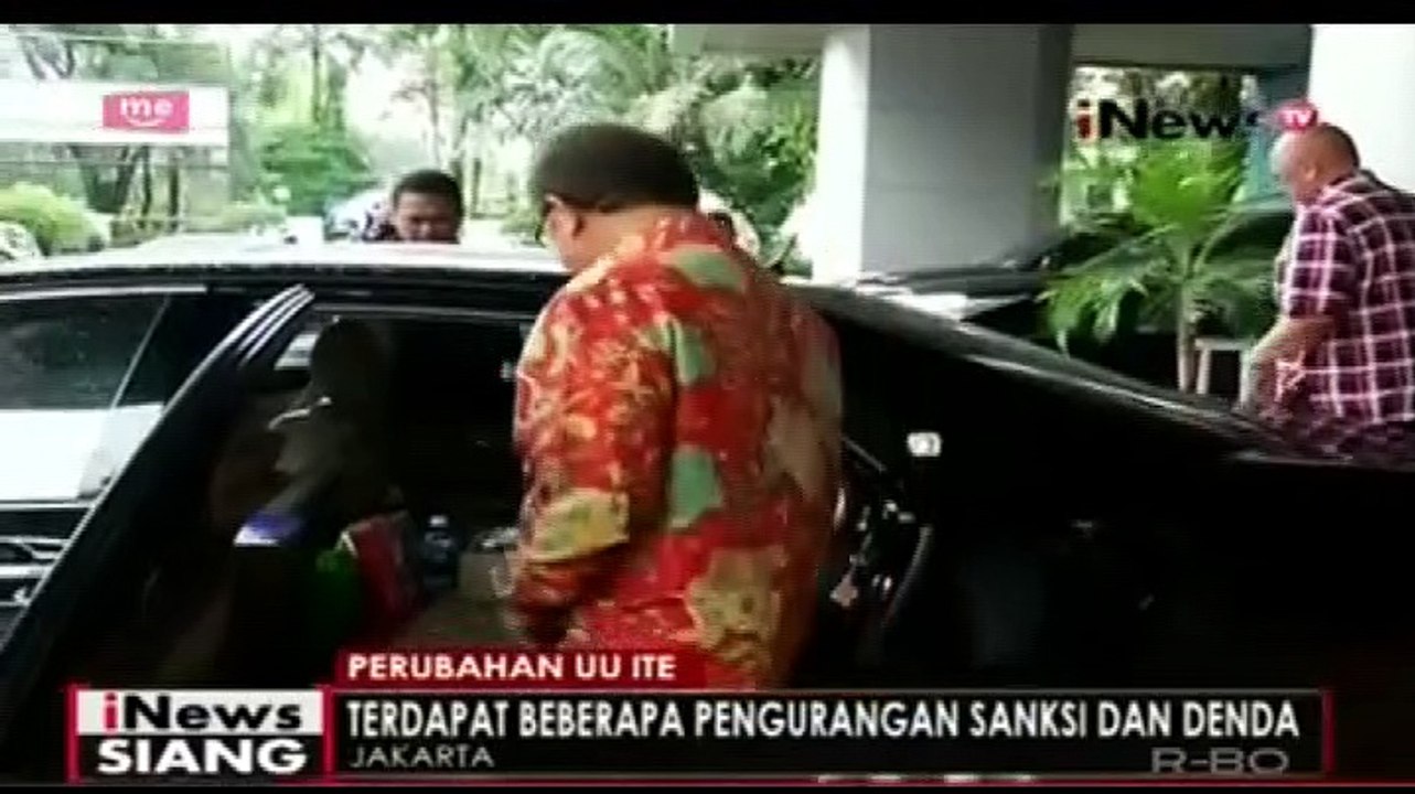 Revisi UU ITE Ditetapkan Hari Ini