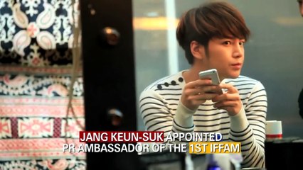 JANG KEUN-SUK APPOINTED PR AMBASSADOR OF THE 1ST IFFAM