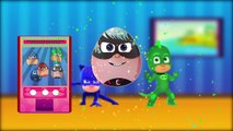 NEW Kids Surprise Eggs Drive Mini Cars | PJ Masks Gekko Owlette Catboy Romeo Luna Girl Funny Kids