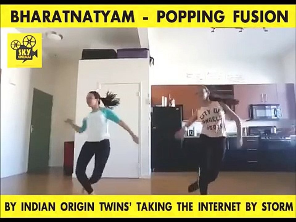 Bharatnatyam Pop & Lock: Watch Indian Twins Create Flawless Fusion