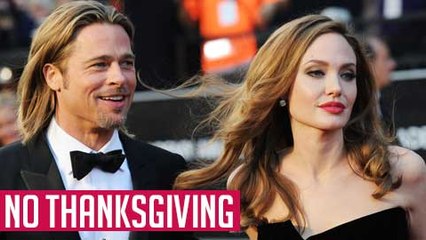 Brad Pitt CRUSHED After Angelina CANCELS Thanksgiving TRIP