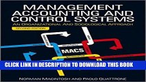 [FREE] Ebook Management Accounting and Control Systems: An Organizational and Sociological